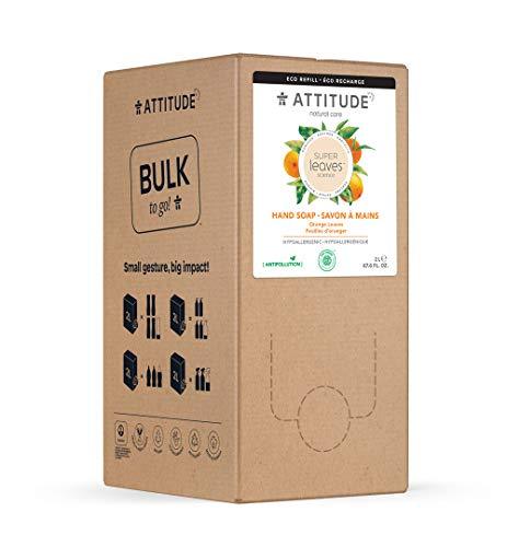 Attitude Super Orange Leaves Liquid Hand Soap Eco Refill 2L