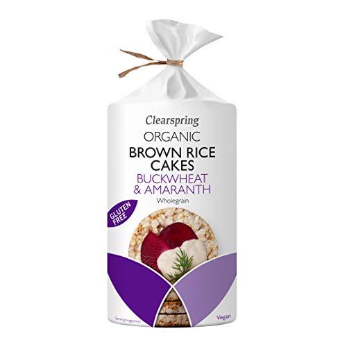 Clearspring Organic Brown Rice Cakes - Buckwheat & Amaranth