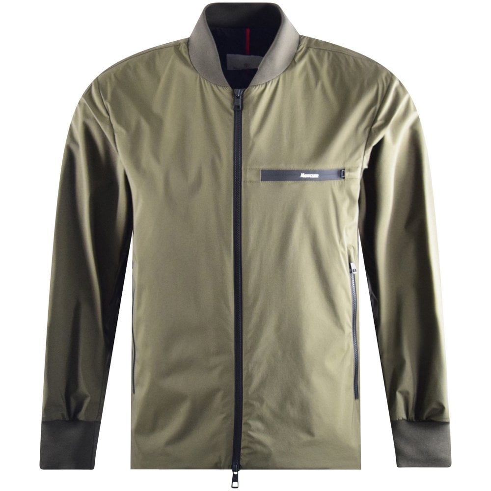 MONCLER Men's Khaki Leos Bomber Jacket | Khaki | 4
