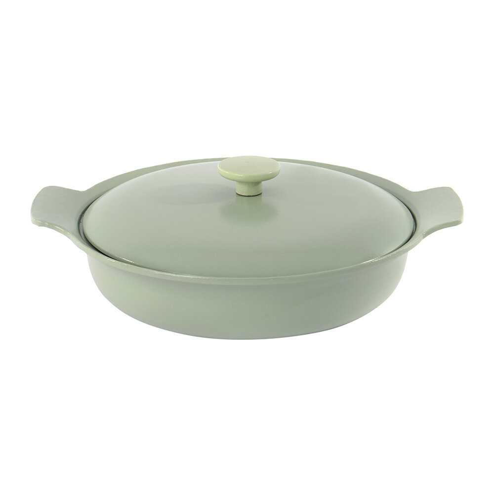BergHOFF - Poêlon en fonte  couvert - Vert - 28cm