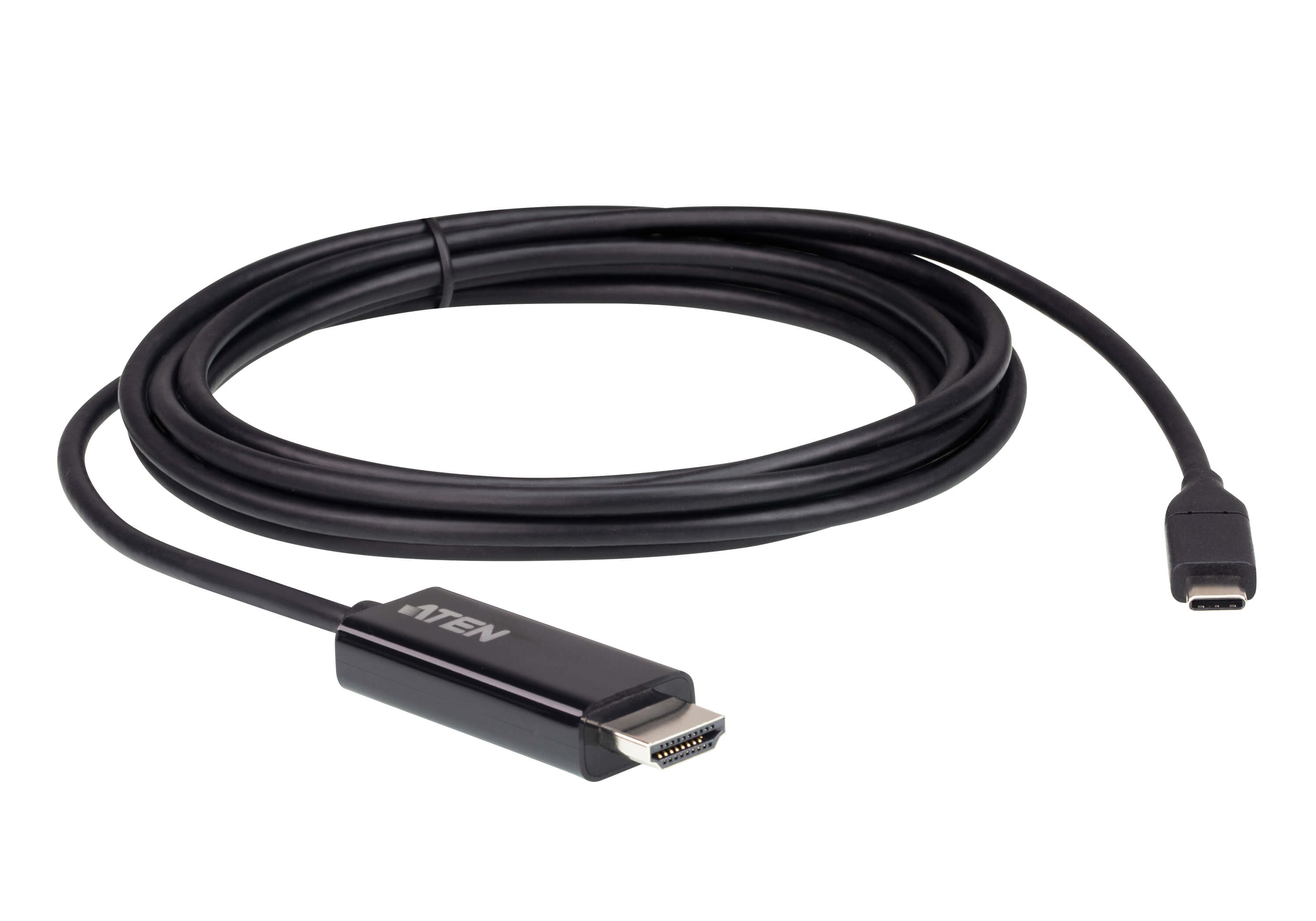 Aten UC3238 USB grafische adapter 3840 x 2160 Pixels Zwart