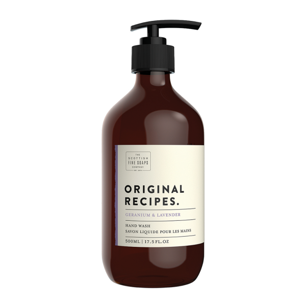 Scottish Fine Soaps Geranium & Lavender Hand Wash 500ml