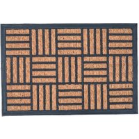 Nicola Spring Heavy Duty Door Mat | 60 x 40cm | Mosaic