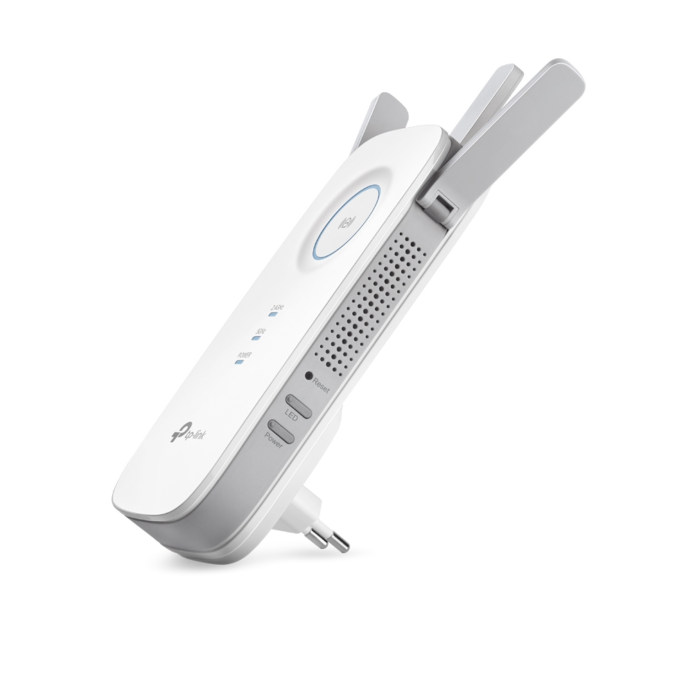 TP-LINK RE450 Network transmitter White 10, 100, 1000 Mbit/s