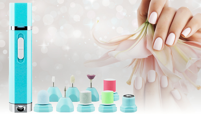 Fantasy Supply 9-in-1 Electric Multi-Functional Nail File Tool