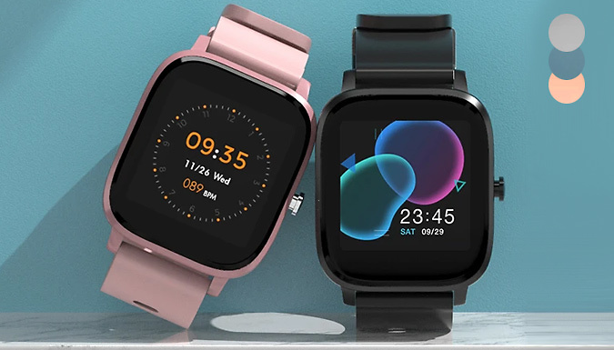 Fantasy Supply Fitness Tracker & Blood Pressure Smart Watch - 5 Colours