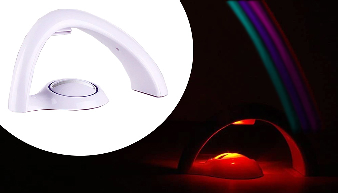 Fantasy Supply 1 or 2 Rainbow Projection Night Lights