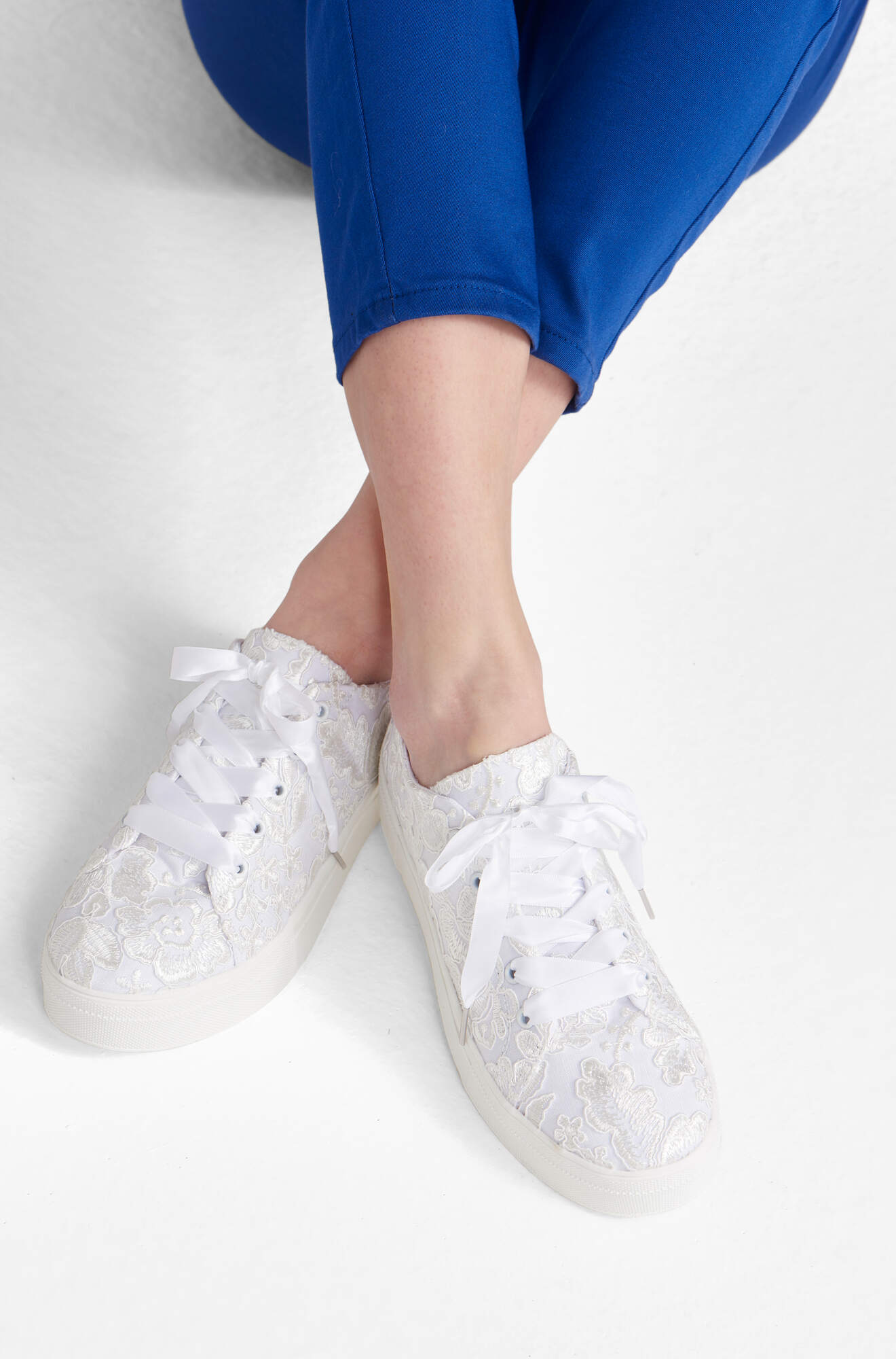 ORSAY Schnürschuhe | Weiß