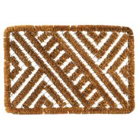 Nicola Spring Coir Scraper Door Mat | 60 x 40cm | Open