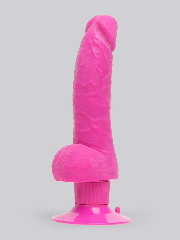 Shower Stud Realistic Suction Cup Dildo Vibrator with Balls 6 Inch