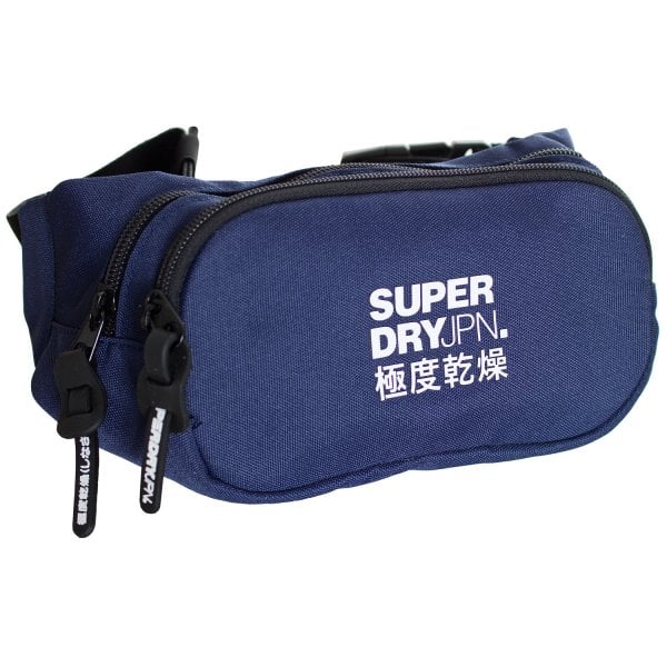 Superdry Small Bum Bag Downhill Blue Colour: Downhill Blue, Size: One