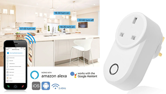 Domosecret Smart Life Wi-Fi Household Device Control Wall Plug