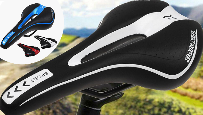 Domosecret Cushioned Bicycle Saddle - 3 Colours