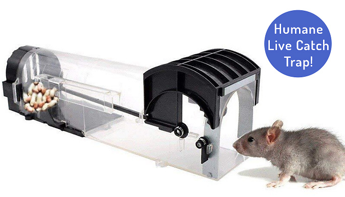 Wish Whoosh Offers Humane Mouse Trap - 2 Colours