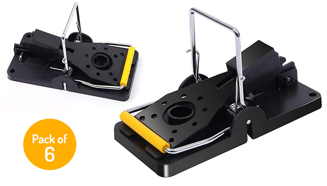 Wish Whoosh Offers 6-Pack of Reusable Plastic Mouse Traps