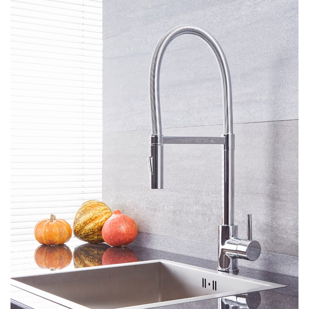 Grifo Mezclador para Fregadero de Cocina con Ducha Extraíble - Cromado - Como