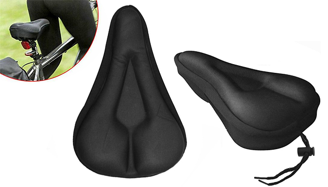 Wish Whoosh Offers 2-Pack of Gel Cushioned Bicycle Saddle Covers