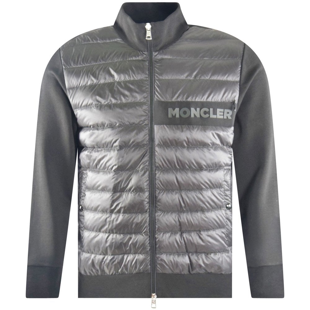 MONCLER Men's Black Maglia Cardigan | Black | 2XL