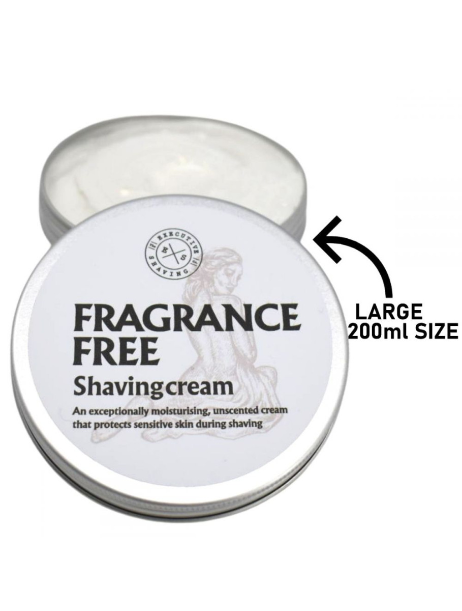 Executive Shaving Fragrance Free Shaving Cream 200ml