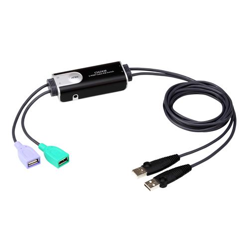 Aten CS62KM KVM cable Black 1.8 m