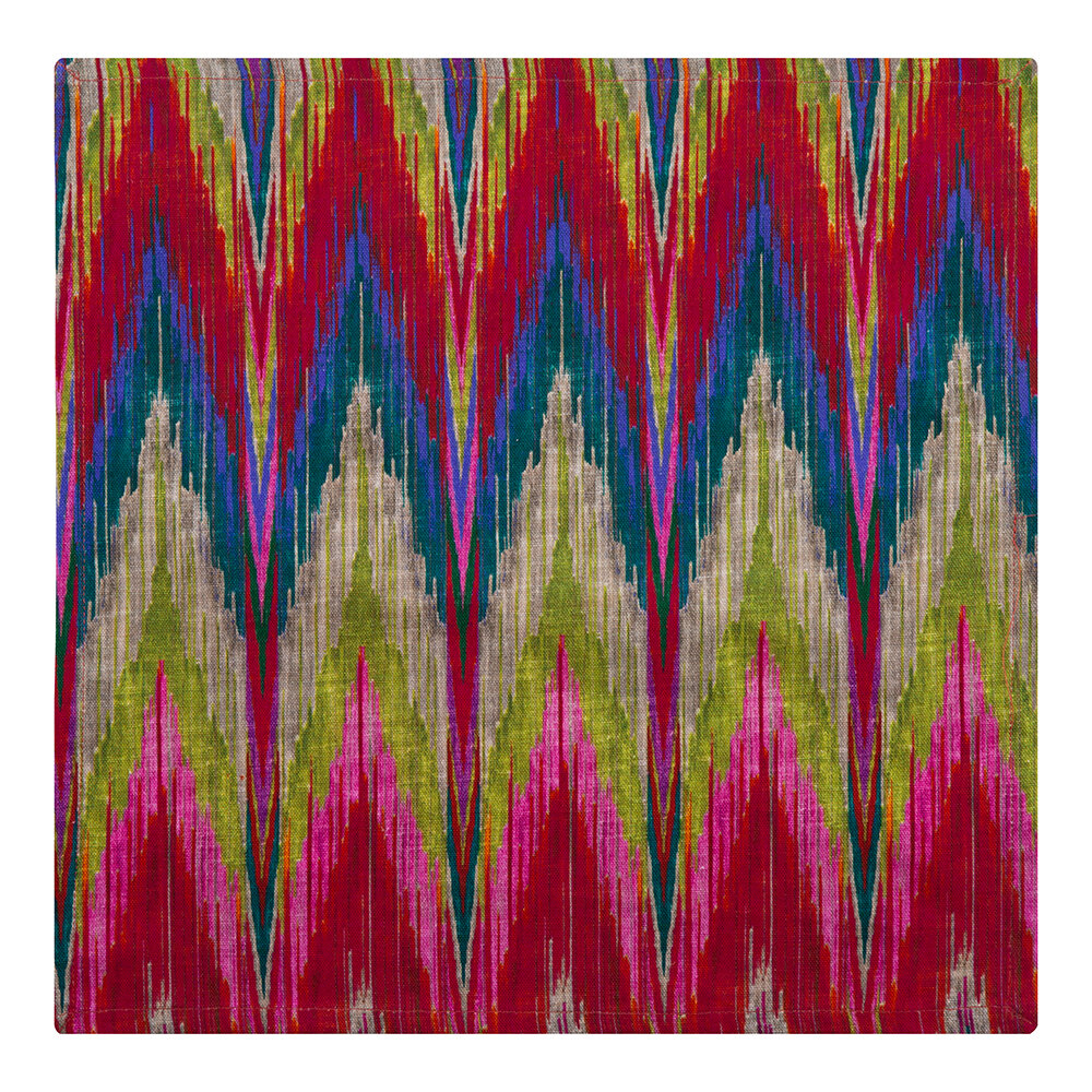 Les Ottomans - Matthew Williamson Cotton Napkin - Zigzag