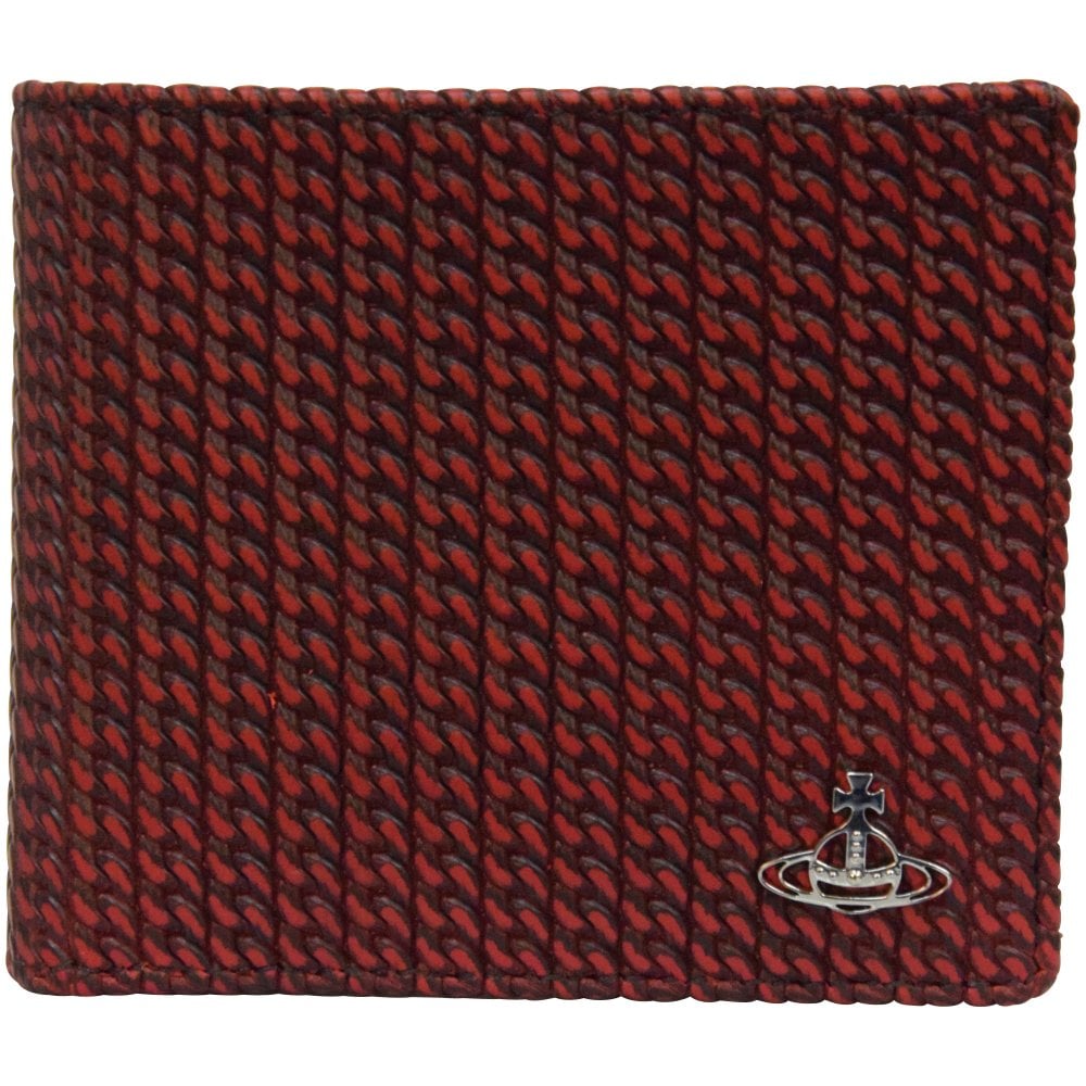 Vivienne Westwood Milano Billfold Wallet Red | One Size | Mens