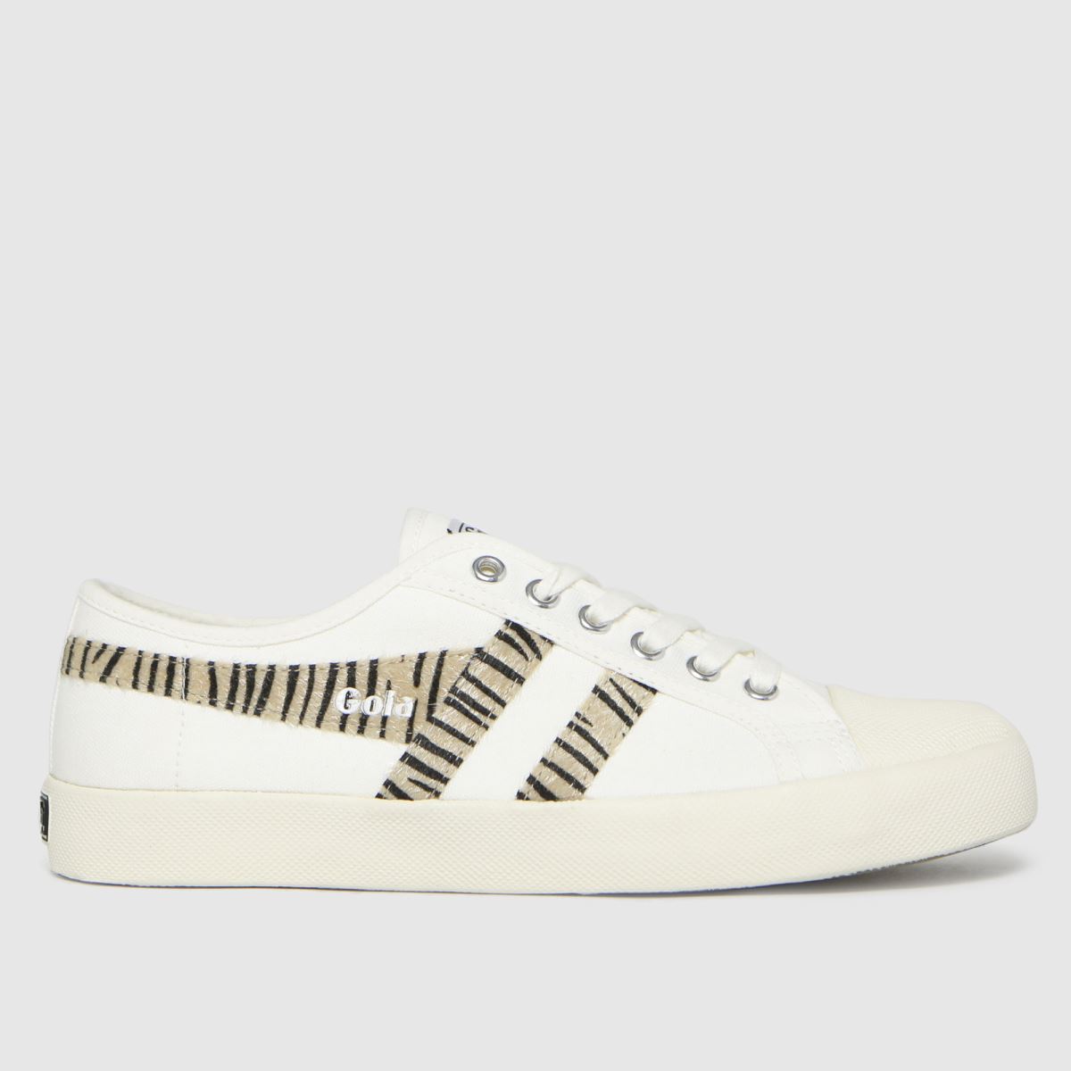 Gola White & Black Coaster Safari Trainers | UK 8 | Female