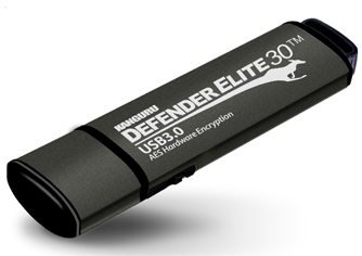 Kanguru Defender Elite30 128GB USB flash drive USB Type-A 3.2 Gen...