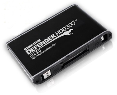 Kanguru Defender HDD300 external hard drive 2000 GB Black