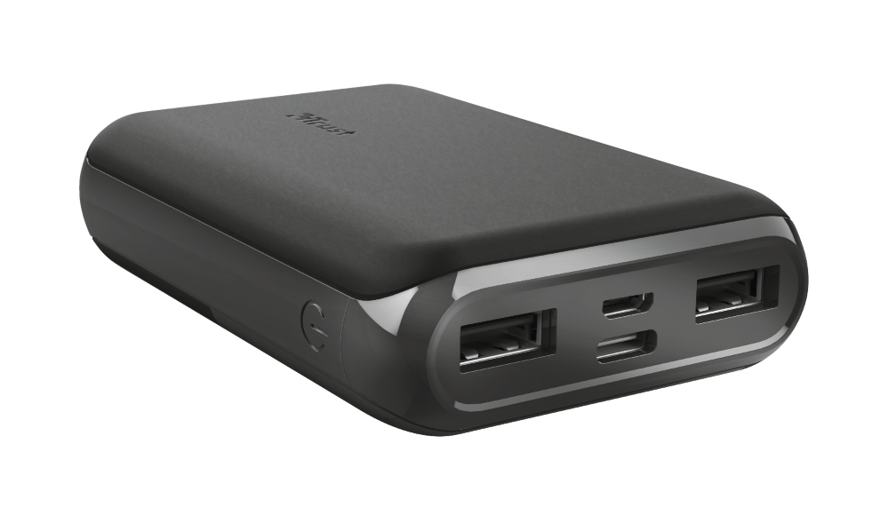 Trust 23769 power bank Lithium Polymer (LiPo) 10000 mAh Black