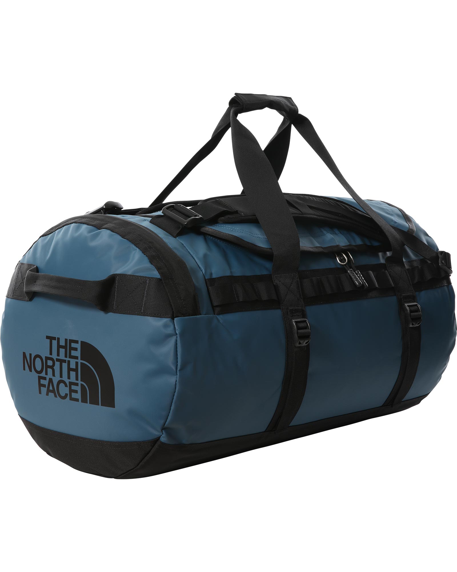 The North Face Base Camp Duffel Medium 71L | Monterey Blue/TNF Black