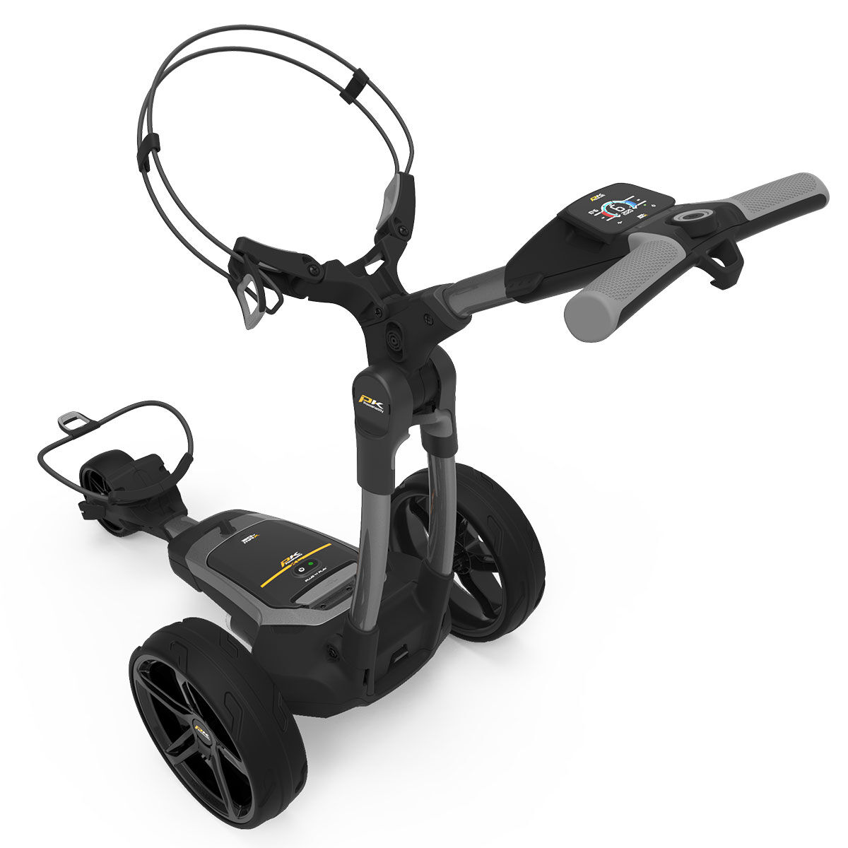 Powakaddy FX5 Gunmetal 36 Lith Master Item, maschile, 36 hole battery, Gunmetal
