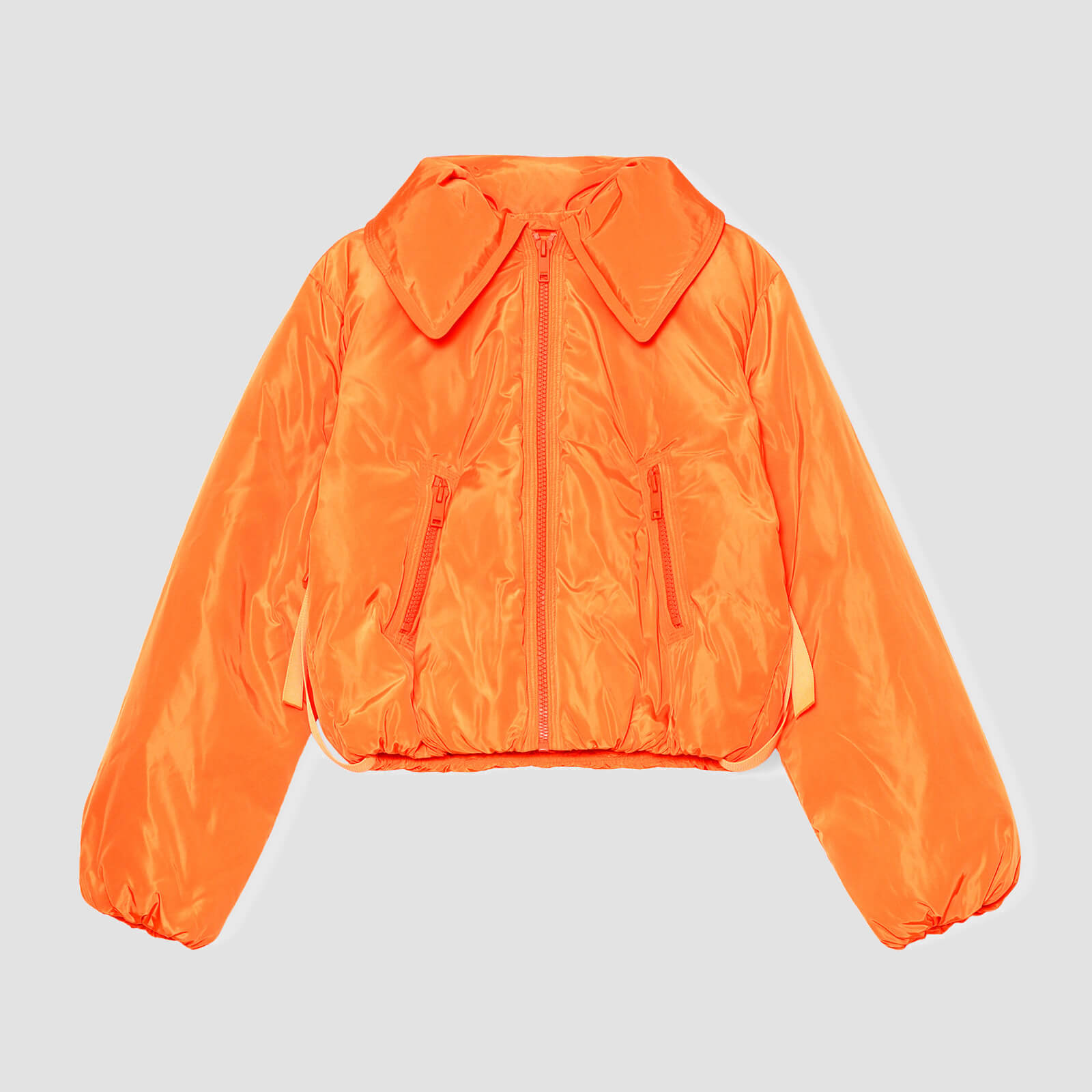 Ganni Women's Tech Down - Flame - EU 38/ UK 10