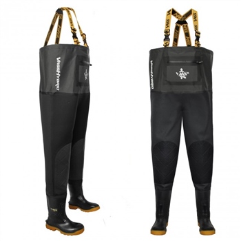 Vass Team 740 Edition 2 Chest Waders | Black | 11 UK / 46 EU