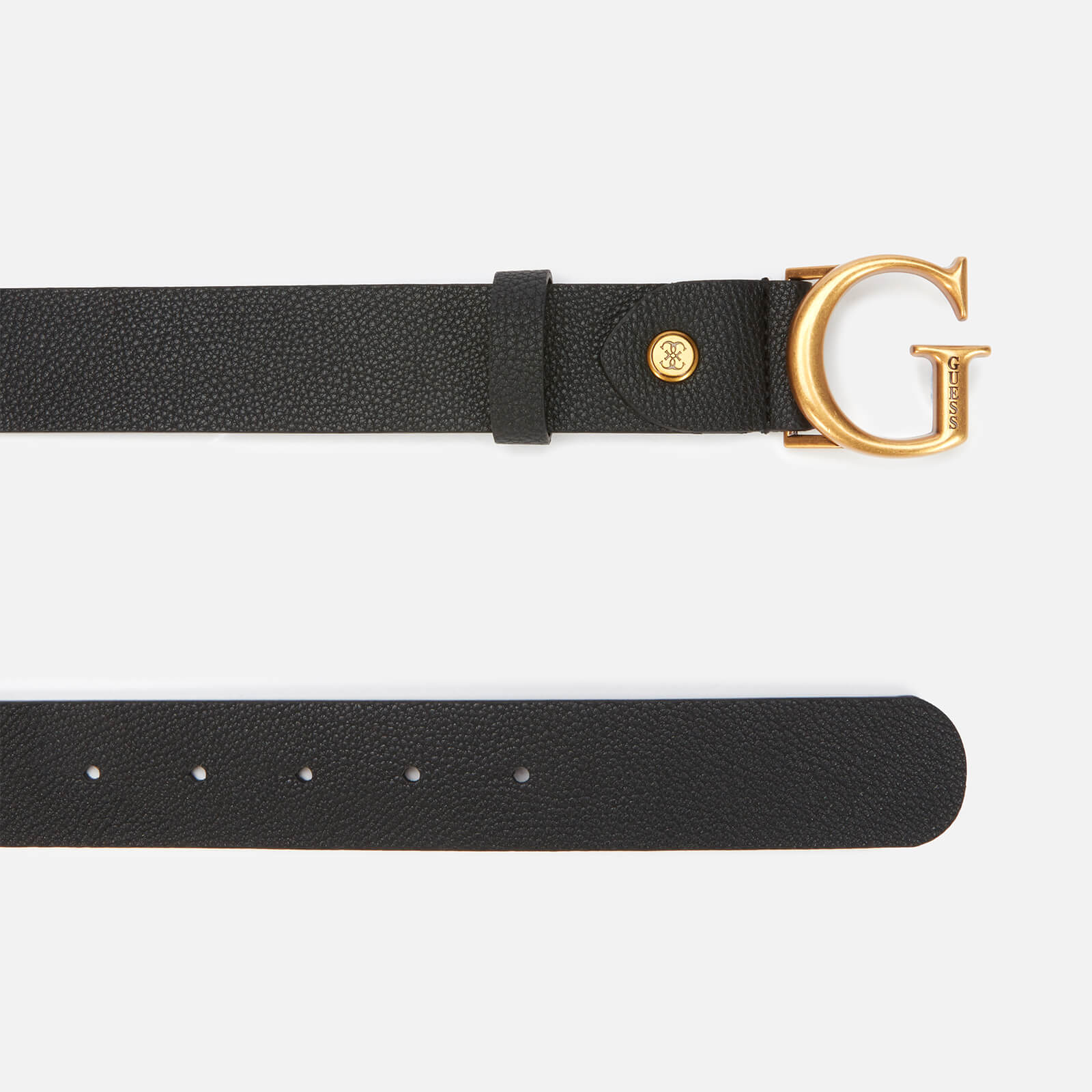 Guess Women's Corily Adjustable Belt - Black - S