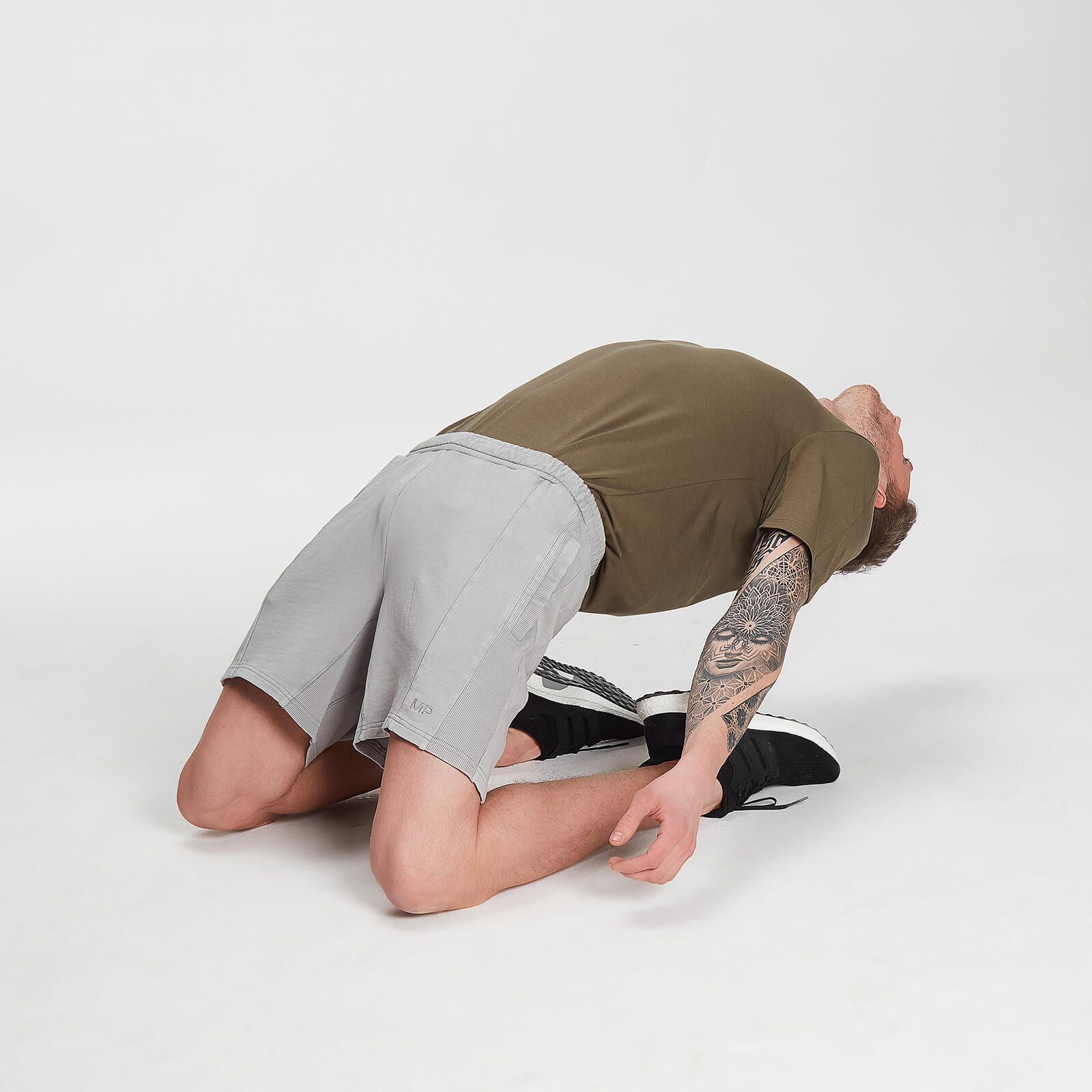 MP Men's Raw Training Shorts - Storm - XXS