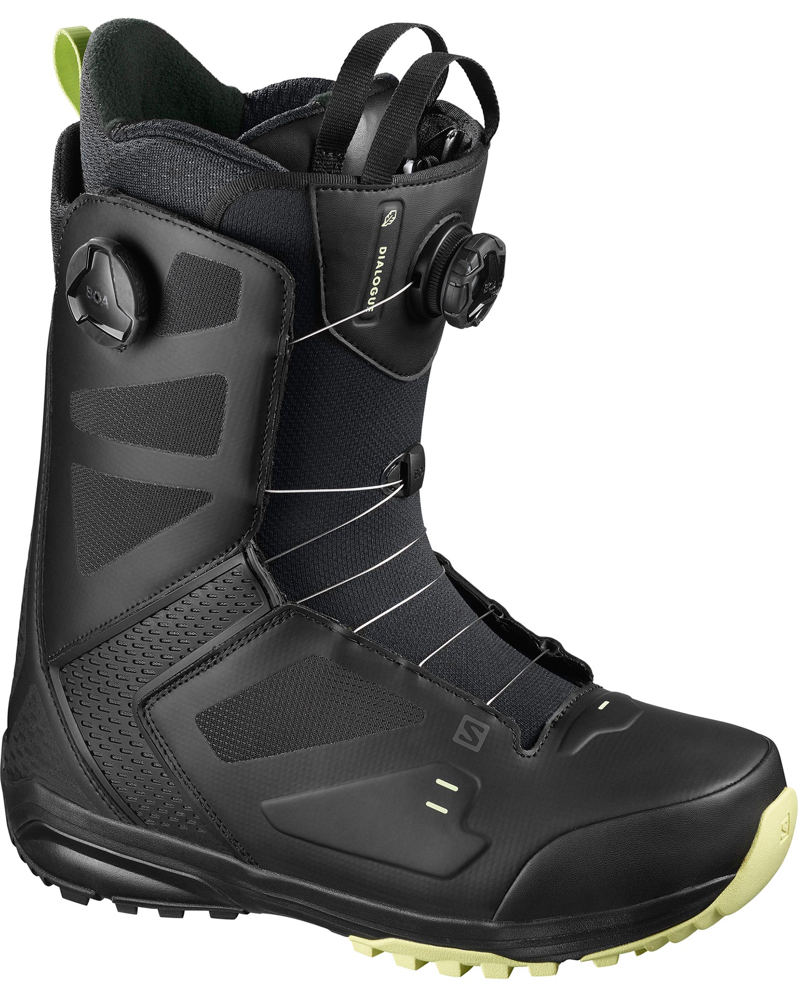 Salomon Dialogue Focus Double BOA Men's Snowboard Boots 2021 | 8 UK | Black