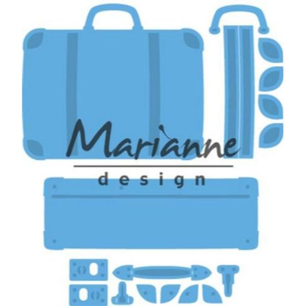 Marianne Designs Marianne Design Creatables Cutting Dies - Suitcase LR0542 21x44 50x43 59x20 47x13mm