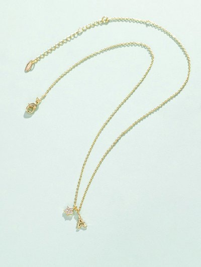 Zaful Star Tower Pendant Necklace | GOLDEN | ONESIZE