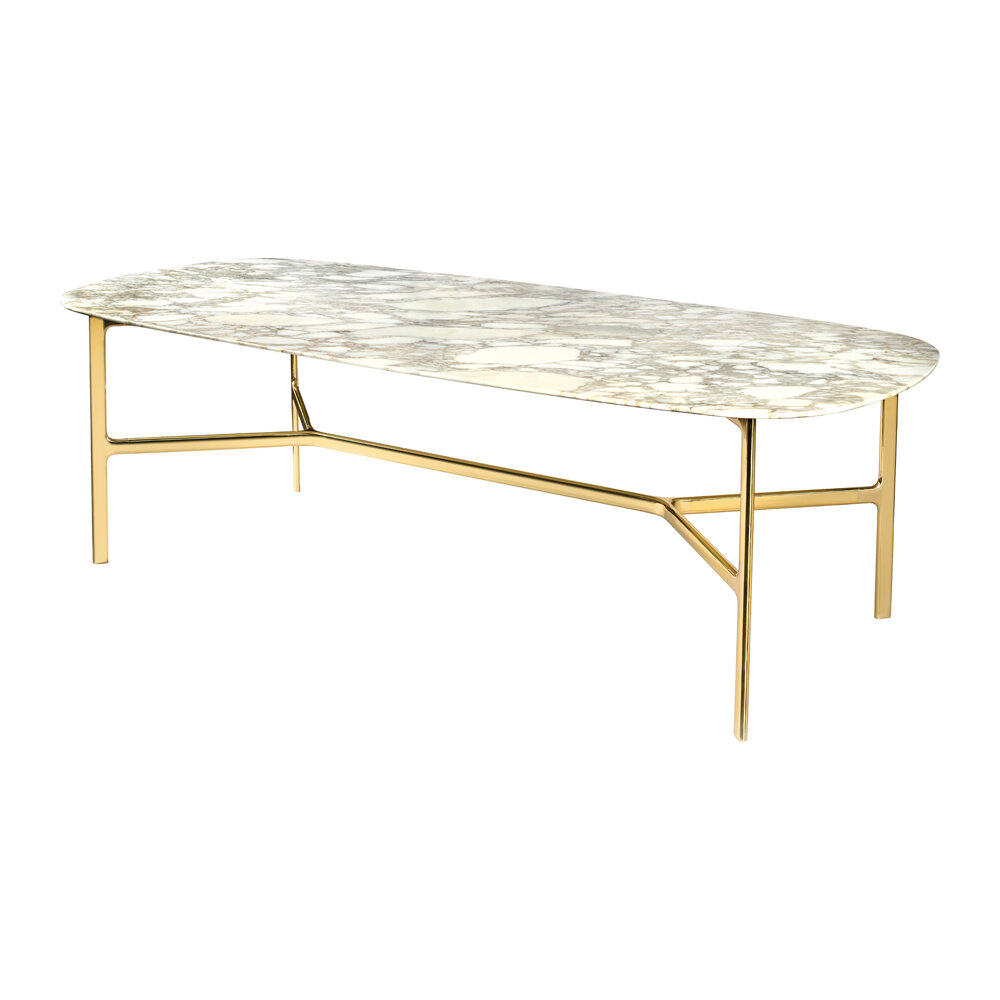 GHIDINI 1961 - Coast Dining Table - Marble - Large