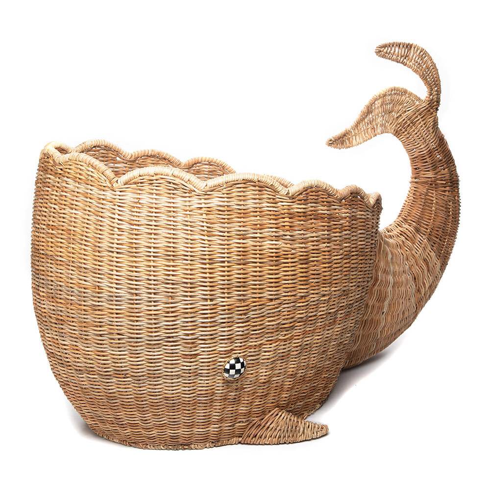 MacKenzie-Childs - Whale Storage Basket