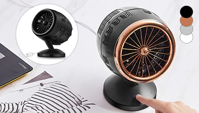 Domosecret Mini USB Desk Fan - 4 Colours