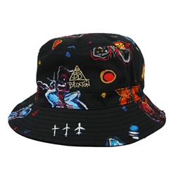 Brixton Men's Reversible Bucket Hat | Black| L/XL