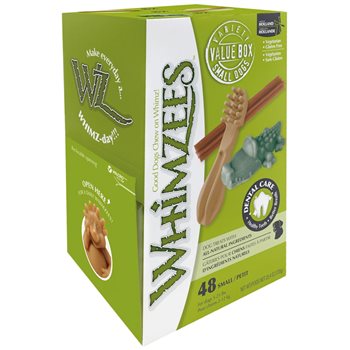 Whimzees Variety Box - Variety Box Small Dogs 48 Pack