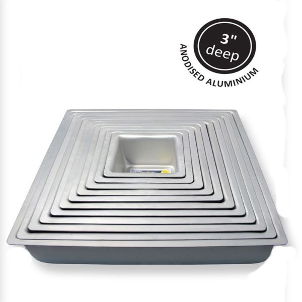 PME Square Cake Tin 11&quot; x 3&quot; (279mm x 76mm)