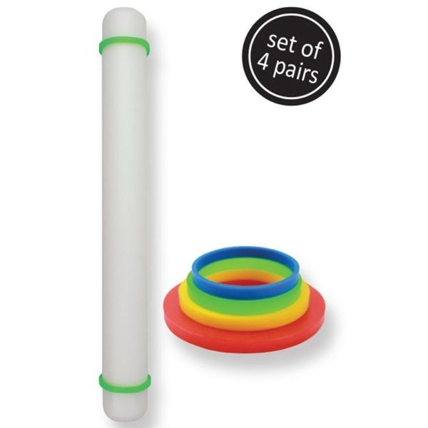 PME PME Rolling Pin Guide Rings - Large - Set of 4