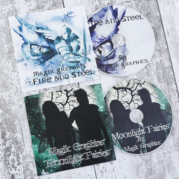 Magik Graphics Moonlight Fairies and Fire and Steel CD-ROM Multibuy