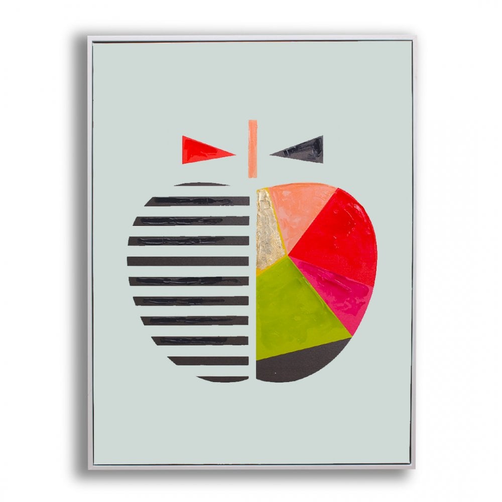 A Slice of Apple Framed Print 