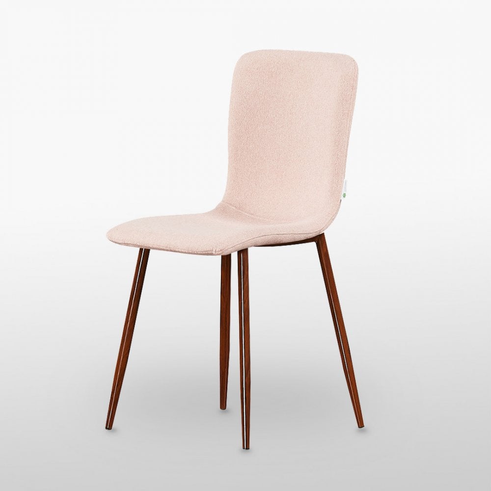Marco Fabric Dining Chair Colour: Pink