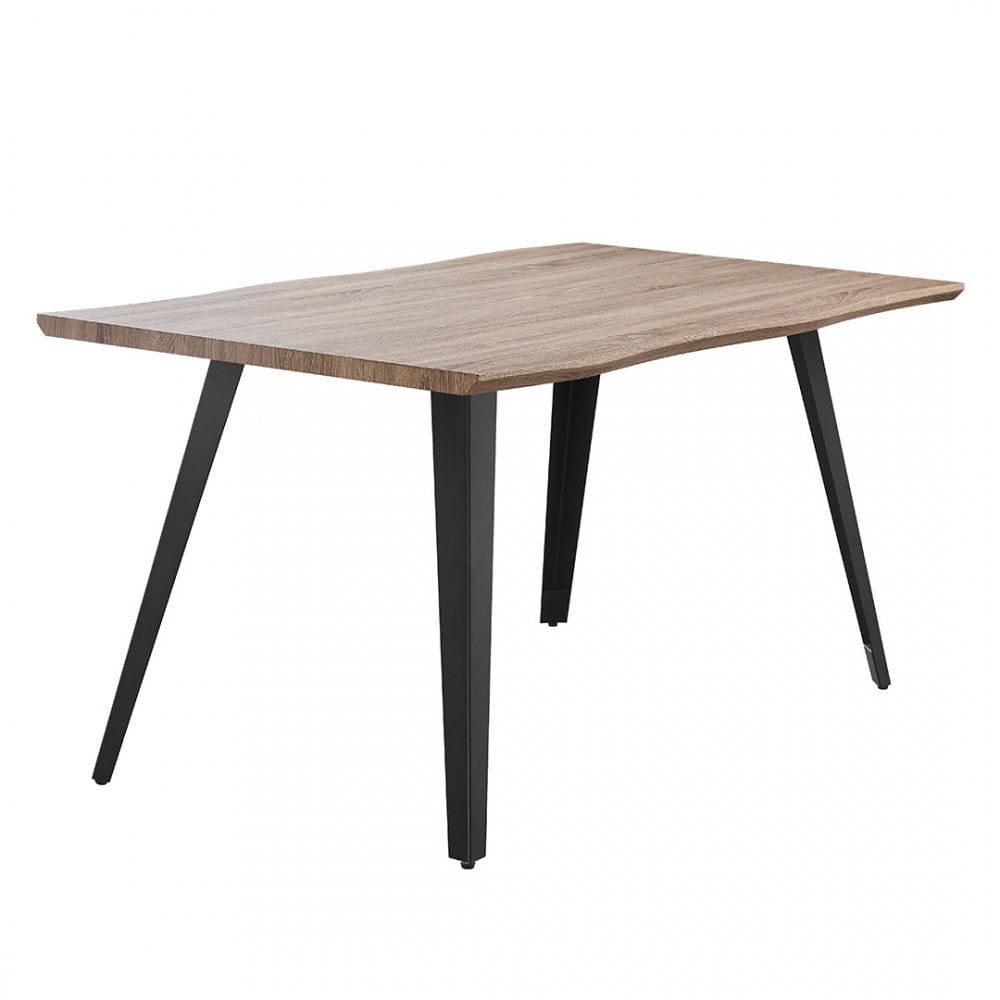 Rocco LUX Dining Table Colour: Light Walnut